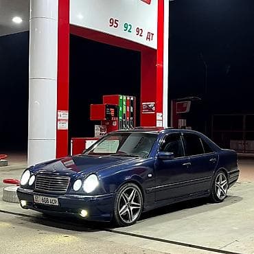 альфа рамео: Mercedes-Benz E-класс AMG: 1998 г., 5.4 л, Автомат, Бензин, Седан — 1