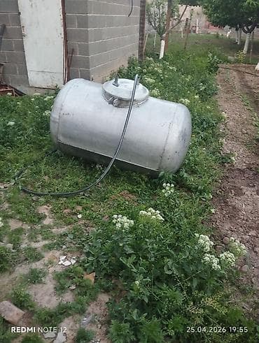 умывальник уличный: Бочка Алюминий, 600 л — 3