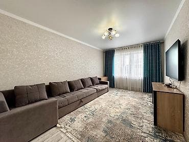 Недвижимость: 2 комнаты, 62 м², 106 серия, Тунгуч мкр 106 серия, 2 этаж, Евроремонт — 2