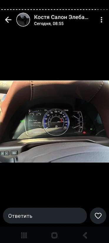 сидения на лексус: Lexus ES: 2018 г., 2.5 л, Гибрид, Седан — 6