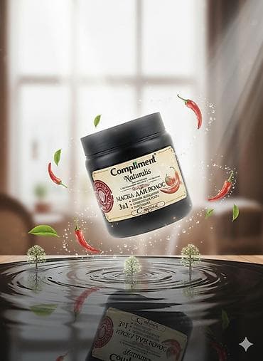 Compliment Naturalis Маска для волос 3-в-1 с перцем - Назначение