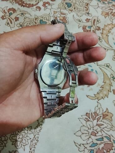 apple ipod nano 3: Наручные часы в стиле Patek Philippe Nautilus с резным металлическим — 2