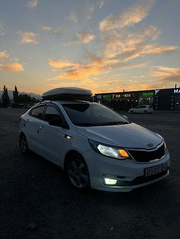 m 111: Kia Rio: 2015 г., 1.4 л, Автомат, Газ, Седан — 1