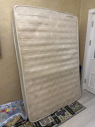 single bed mattress: Спальный матрас, Односпальный, Боннельная система пружин, Матрасы средней жесткости — 1