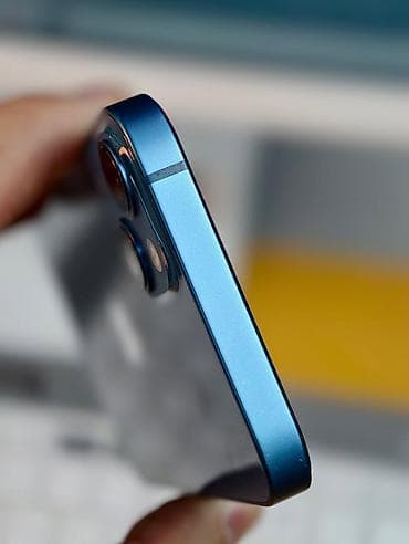 umiio a10 pro: IPhone 13, Б/у, 128 ГБ, Синий, Защитное стекло, Чехол, Коробка, 82 % — 2