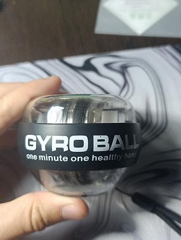 настольный ракетка: Гиробол (Gyro Ball) — тренажер для кисти и предплечья. Особенности: - — 2
