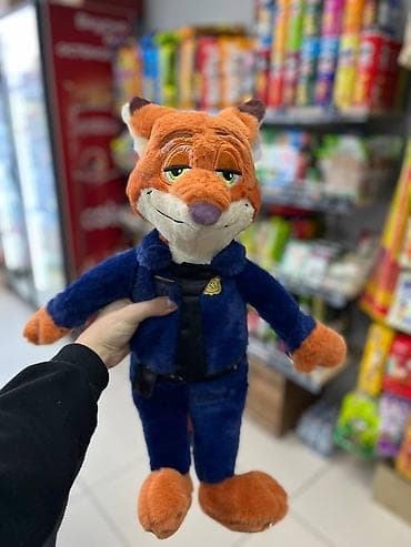 palm z22: 🧸 Мягкая игрушка «Зверополис» Лис Ник и Зайка Джуди 50 см Продаются — 4