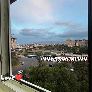 flat osh: 1 комната, Эконом, ул. Московская / Ибраимова, Бытовая техника, Телевизор, Круглосуточное заселение — 3