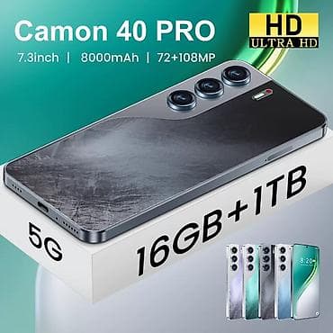 ipone 16: Tecno Pop 1 Pro, Новый, 1 ТБ, цвет - Голубой — 3