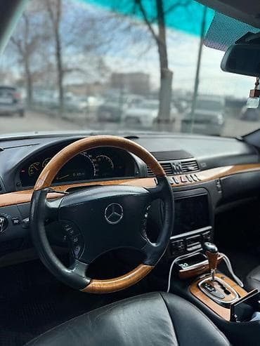 55 amg: Mercedes-Benz S-Class: 2001 г., 3.2 л, Автомат, Бензин, Седан — 9