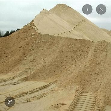 песка: Песок карьерный (мытый/сеяный) - Фракция: мелкая–средняя, однородная — 1