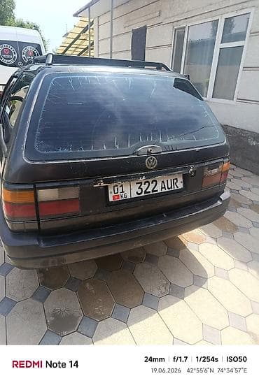 america: Volkswagen Passat: 1990 г., Механика, Универсал — 2