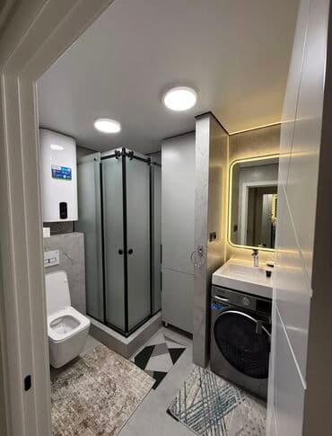 бишкеке 3комнатный квартиру: 3 комнаты, 58 м², 104 серия, 2 этаж, Дизайнерский ремонт — 6