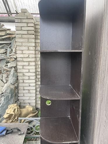 Книжные полки: Книжная полка, ЛДСП, Напольная — 1