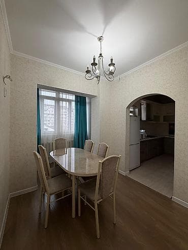 rent flat: 3 комнаты, 100 м², 106 серия улучшенная, 4 этаж, Евроремонт — 8