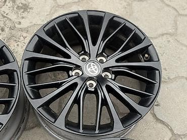 01: Литые Диски R 18 Toyota, Комплект, отверстий - 5, Б/у — 9