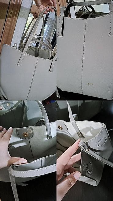 Сумкалар: Классикалык сумка, Италия, Материалы: Эко булгаары, Магнит илмектер, Аялдарга, Жаңы — 4