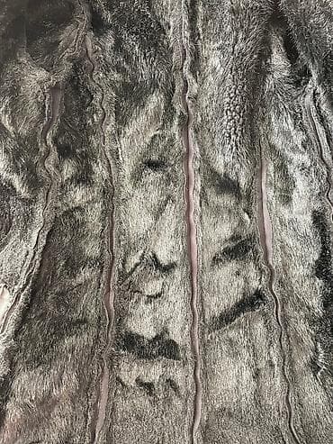 эко куртки: Пальто, Классика, Зима, Эко мех, По колено, С капюшоном, M — 3