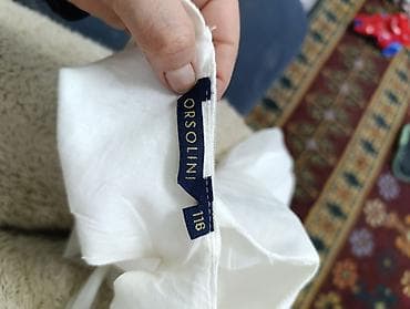 Платья: Детское платье, цвет - Белый, Новый — 4