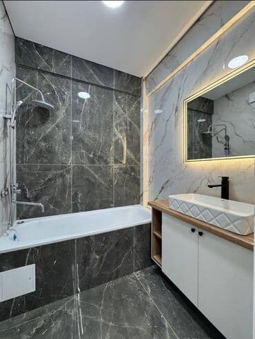 Линолеум: 2 комнаты, 60 м², Элитка, 8 этаж, Дизайнерский ремонт — 8