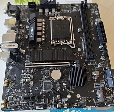 intel celeron: Материнская плата для ПК, MSI, LGA1700, Micro-ATX — 2