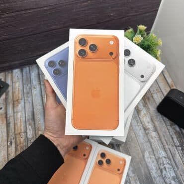 купить телефон поко м3 бу: IPhone 17 Pro Max, Жаңы, 256 ГБ, Ток сары, Заряддоочу түзүлүш, Коргоочу айнек, Каптама, Бөлүп төлөө менен, 100 % — 1