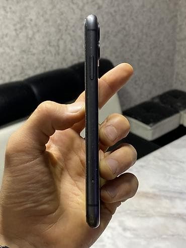 Автоэлектроника: IPhone 11, Б/у, 128 ГБ, Черный, Защитное стекло, Чехол, 100 % — 2