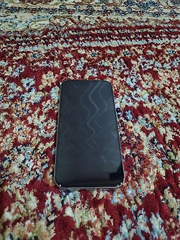 game box: IPhone 15 Pro, Б/у, 128 ГБ, Natural Titanium, Защитное стекло, Чехол, 81 % — 2