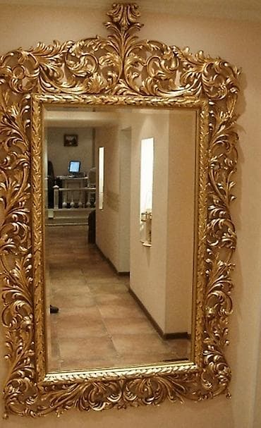 венецианские зеркала: Зеркала в классическом стиле с резными рамами - Тип: настенные и — 9