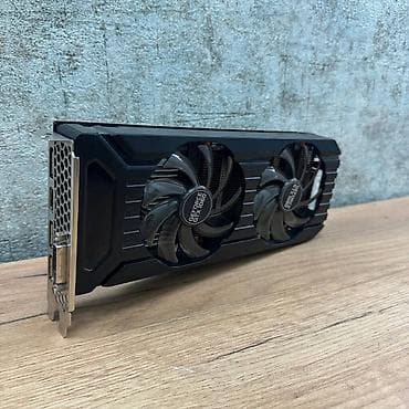 7900 xt: Видеокарта для ПК, Б/у, Palit, GeForce GTX, 4 ГБ — 1