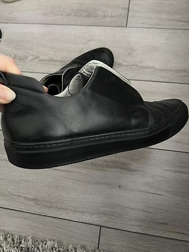 Туфли: Мужские туфли, 41, 41.5, Б/у, цвет - Черный — 2