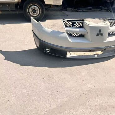 работа на дому в бишкеке набор текста: Бампер Передний Mitsubishi, Б/у, Оригинал — 3