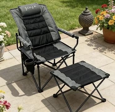 семейные одежды: Походный складной стул, Другой материал, цвет - Серый — 2