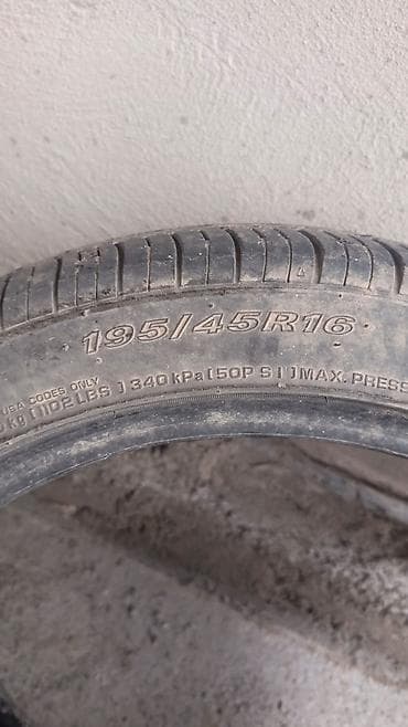 балон размер 16: Летняя шина для легкового автомобиля. Параметры: - Размер: 195/45 R16 — 3