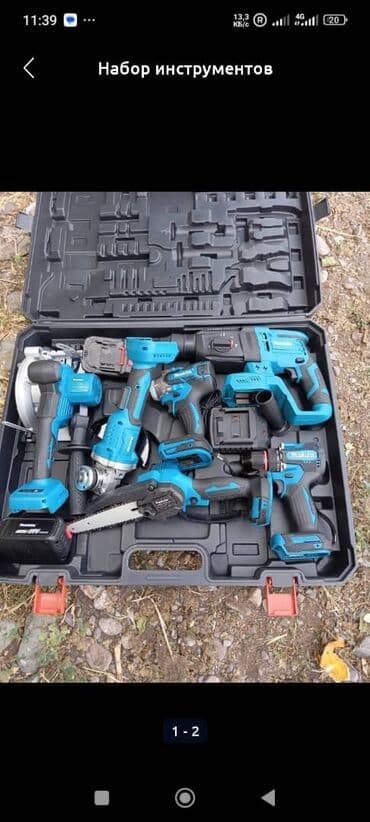 Инструменты фирма махита . жаны жакшы абалда 6 штук вадном