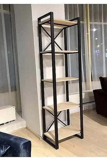 bunk bed: Лофт‑мебель с металлическим каркасом: кровать, этажерка и рабочие — 2