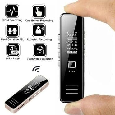диктофон купить дешево: Диктофон,мини диктофон Умный цифровой диктофон USB MP3-плеер — 1