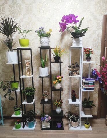 полка для цветок: Цветочные полки, Стеллаж на выбор
Размер и цвета разные — 3