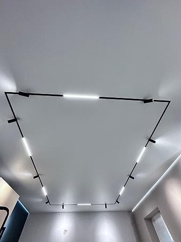 Очок: Натяжной потолок Глянцевое, Матовое, 3D потолки Гарантия, Бесплатная консультация, Бесплатный замер — 3