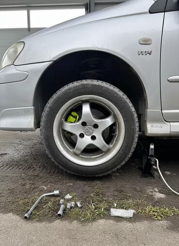 электро мотороллер с кузовом бишкек: Колеса в сборе R 15, Б/у, Комплект, отверстий - 4 — 1