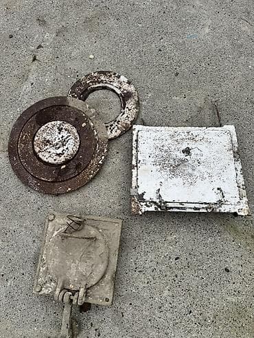 Меш плиталары: Чугунные и металлические элементы для печи/котла/каминной топки: - — 1