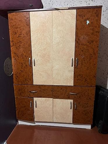 Кухонный гарнитур, цвет - Коричневый, МДФ