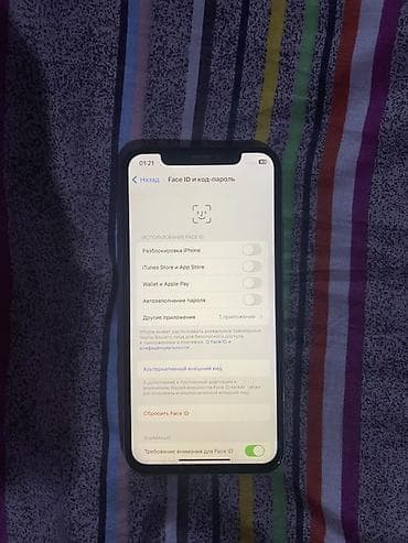 айфон x: IPhone X, Б/у, 64 ГБ, Белый — 7