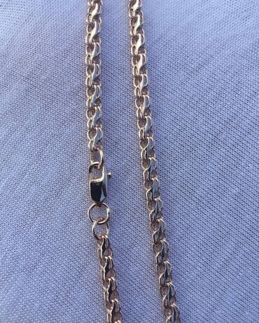 продаю золотую цепочку: Плетение "Шопард" Золото 585 проба Ручная работа Вес цепи 32 гр — 4