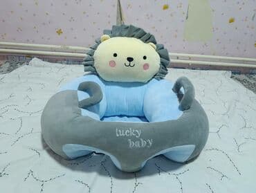 машина для мальчиков: Автокресло, цвет - Синий, Б/у — 2