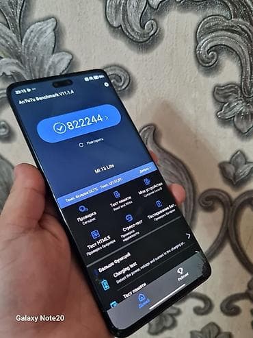 свитч лайт: Xiaomi, 13 Lite, Б/у, 256 ГБ, цвет - Черный, 2 SIM — 2