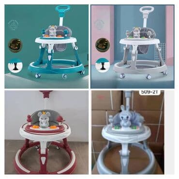 аксессуары для колясок: Детские ходунки Babywalker, модель 612 - Тип: многофункциональные — 5