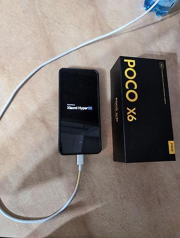 Poco X6, Б/у, 256 ГБ, цвет - Черный