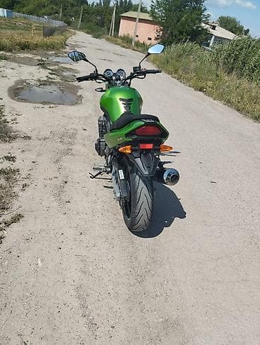 электро багги: Классический мотоцикл Suzuki, 600 куб. см, Бензин, Взрослый, Б/у — 5