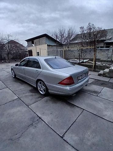 авто расрочка: Mercedes-Benz S-Class: 2001 г., 5.5 л, Автомат, Бензин, Седан — 2
